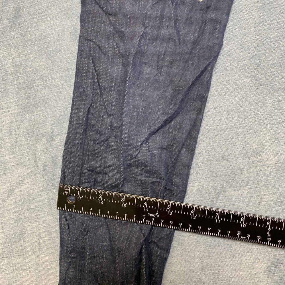 Levi's 524 Too Superlow Skinny Jeans Womens 7 Medium Blue Denim Cotton Stretch - Picture 12 of 16